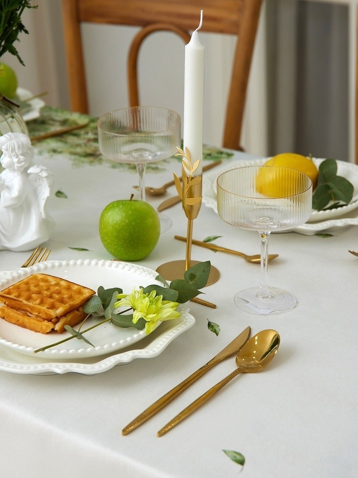 Набор столовый Family picnic, скатерть 150×220 см +/- 3 см с ВГМО, салфетки 40×40 см - 12 шт., 100% хлопок