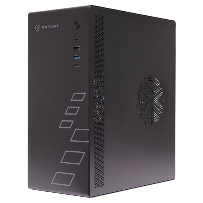Компьютер Raskat Start 100, G5905, 8 Гб, SSD 120 Гб, Intel UHD 410, noOS, чёрный