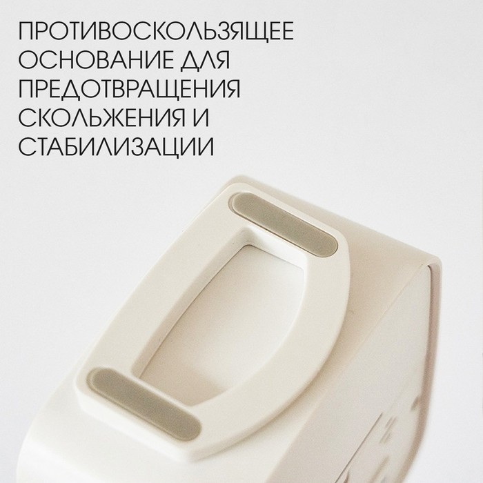 Часы - будильник электронные настольные: термометр, календарь, гигрометр, 7.8 х 8.3 см