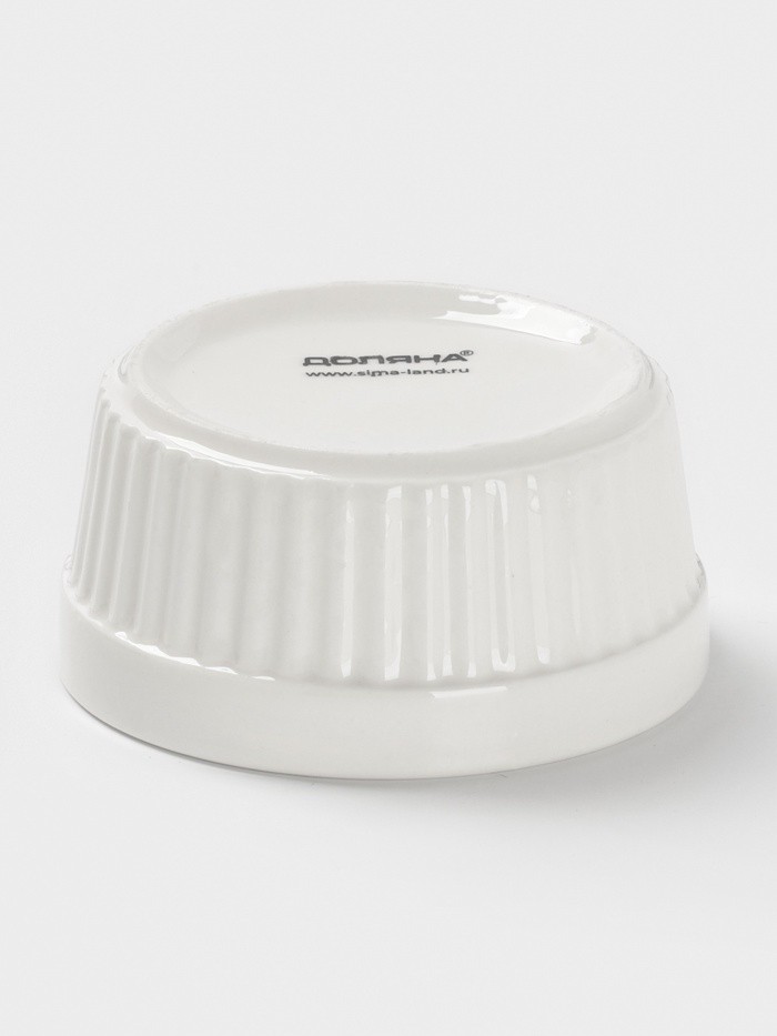 Рамекин Доляна White Label, 140 мл, 9×4 см, фарфор, белый (Цена за 2 шт.)
