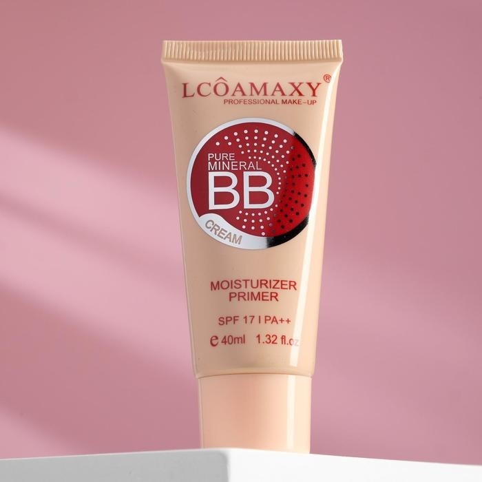 BB-крем для лица LCOAMAXY, бежевый тон с персиковым оттенком 40 мл (Цена за 24 шт.)