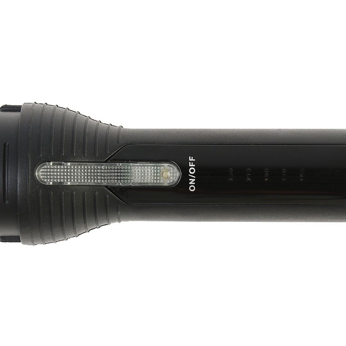 Плойка Luazon LW-12, 35 Вт, керамическое покрытие, d=13-25 мм, 150-230°С, чёрная