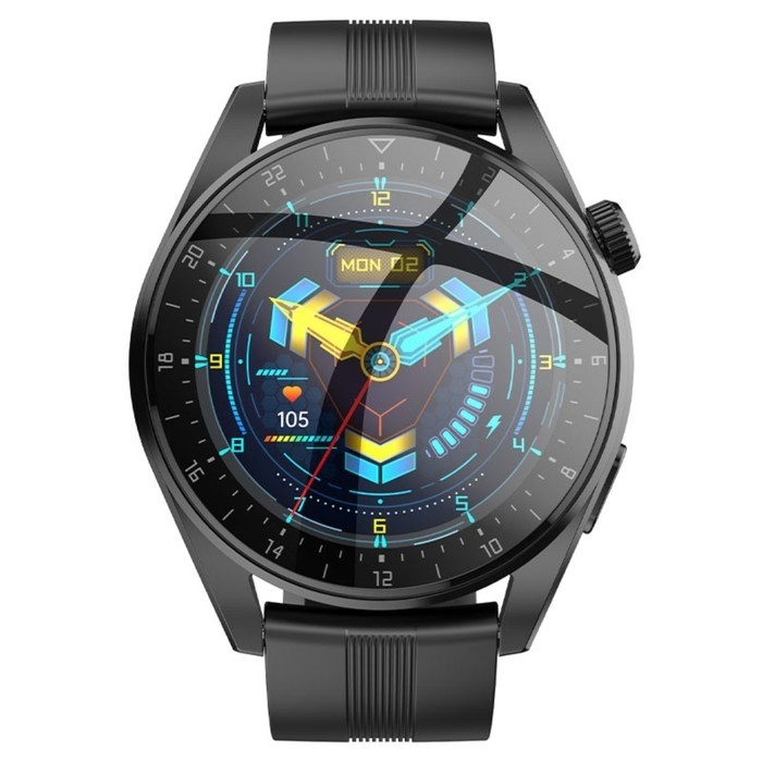 Смарт-часы Hoco Y9, 1.32", 360×360, BT4.0, 300 мАч, чёрные