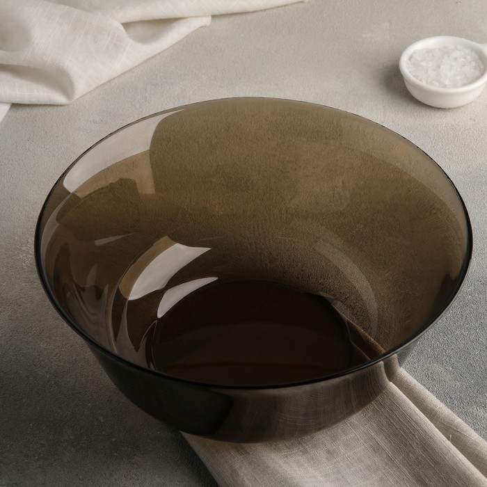 Салатник Luminarc Ambiente Eclipse, 2.5 л, d=24 см, стекло, коричневый (Цена за 6 шт.)