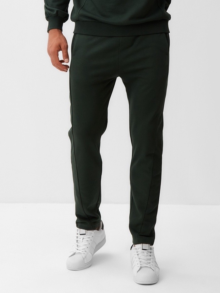 Брюки мужские  MINAKU: Casual Collection MAN цвет хаки, р-р 56
