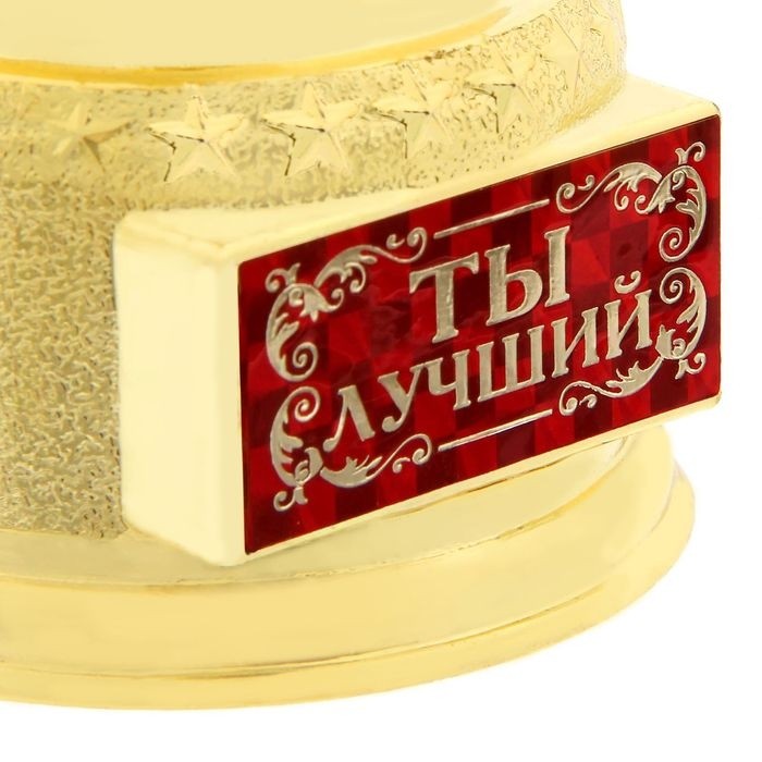 Кубок наградная фигура «Ты лучший», оскар, пластик, 18 см