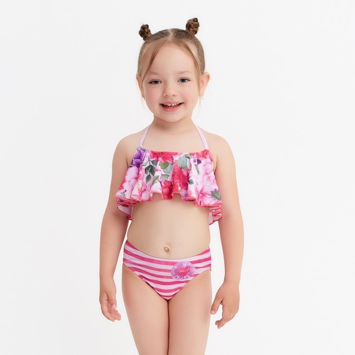 Купальник KAFTAN Little princess, рост 110-116 см (32), розовый
