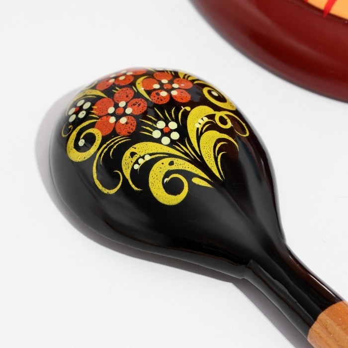 Ложка «Чернушка», 14,7×3,5 см, микс (Цена за 10 шт.)