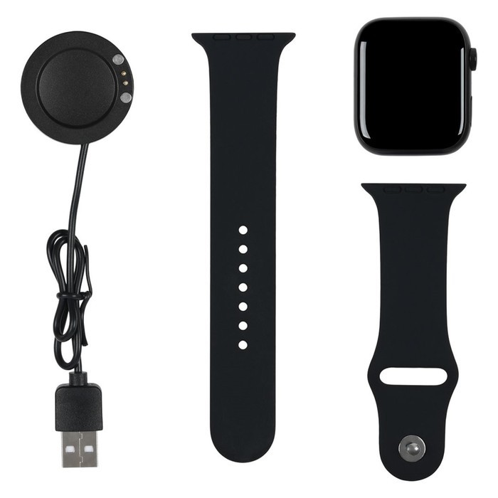 Смарт-часы t-watch ONYX, 1.81",Amoled,IP65, BT5.0, уведомления, пульсометр, шагомер, черные