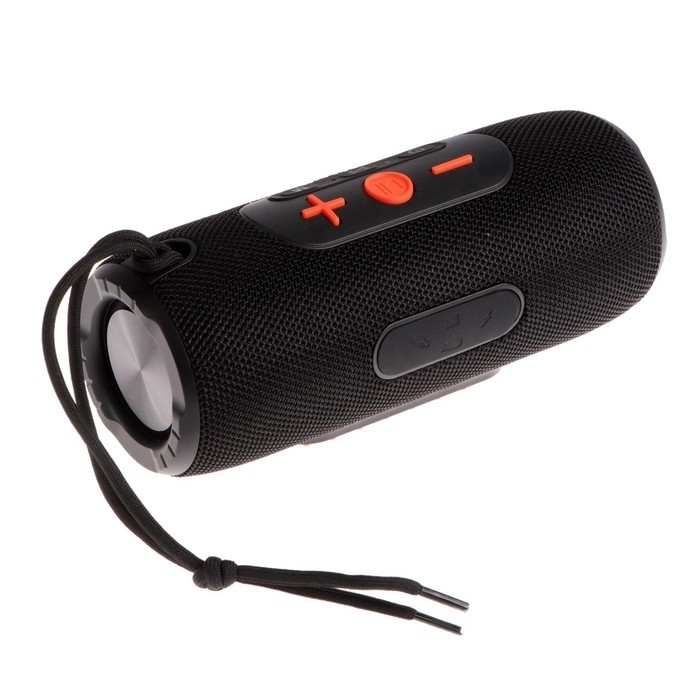 Портативная колонка Maxvi PS-03, 5 вт, 1500 мАч, FM, microSD, USB, AUX, черная