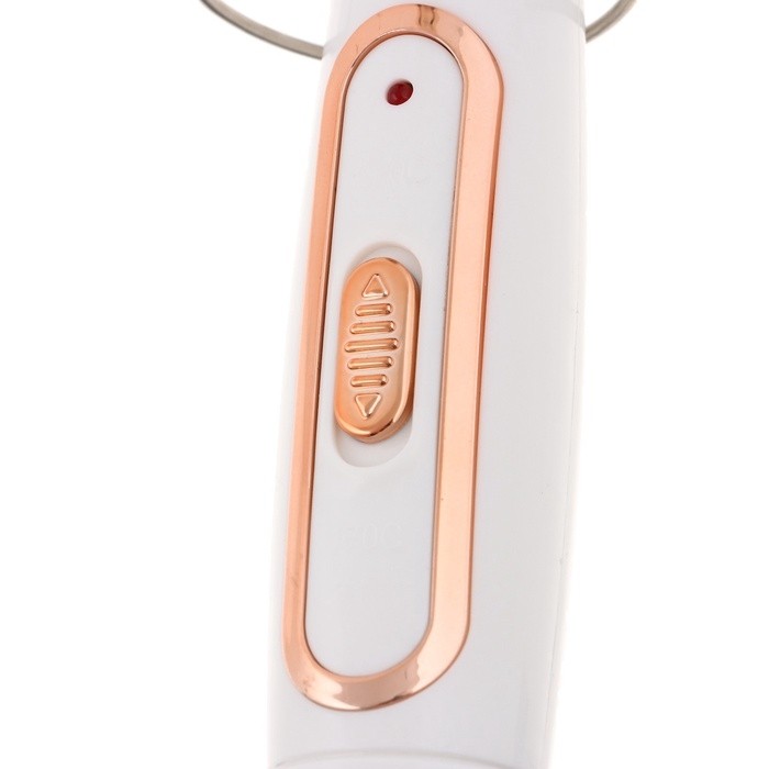 Плойка Luazon LW-05, 35 Вт, керамическое покрытие, d=25 мм, 220°С, белая