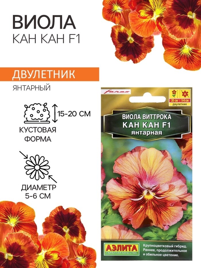 Семена Виола "Кан Кан", F1,