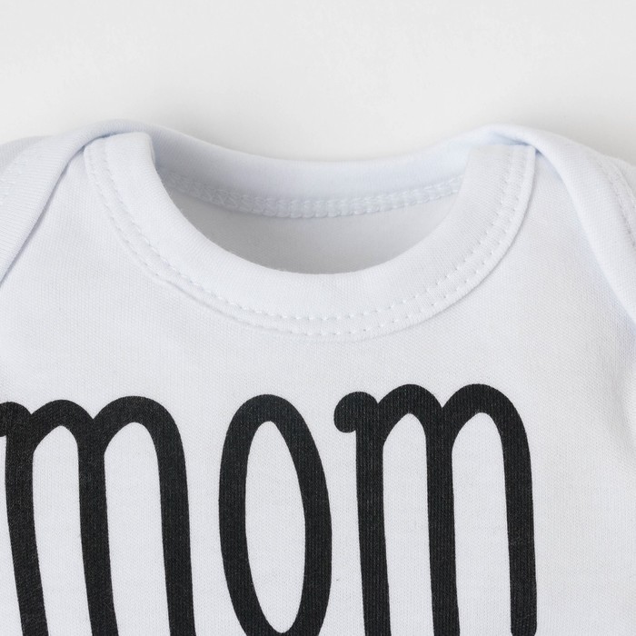 Боди Крошка Я "Mum+Dad, белое