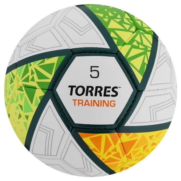 Футбольный мяч TORRES Training, F320054, ручная сшивка, 32 панели, р. 4, PU