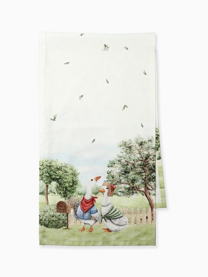 Дорожка на стол Этель Family picnic 40×146 см, 100% хл, саржа 190 г/м²