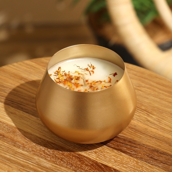 Ароматическая свеча в баночке, 300 г, marigold