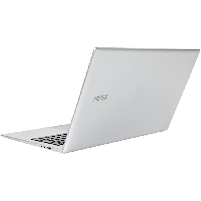 Ноутбук Hiper Office SP, 17.3", i3 10110U, 8 Гб, SSD 256 Гб, UHD, Win11, серебристый
