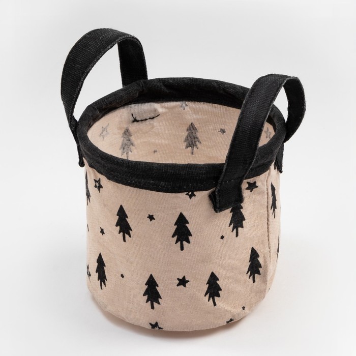 Текстильная корзинка «Этель» Warm winter, 12×14 см