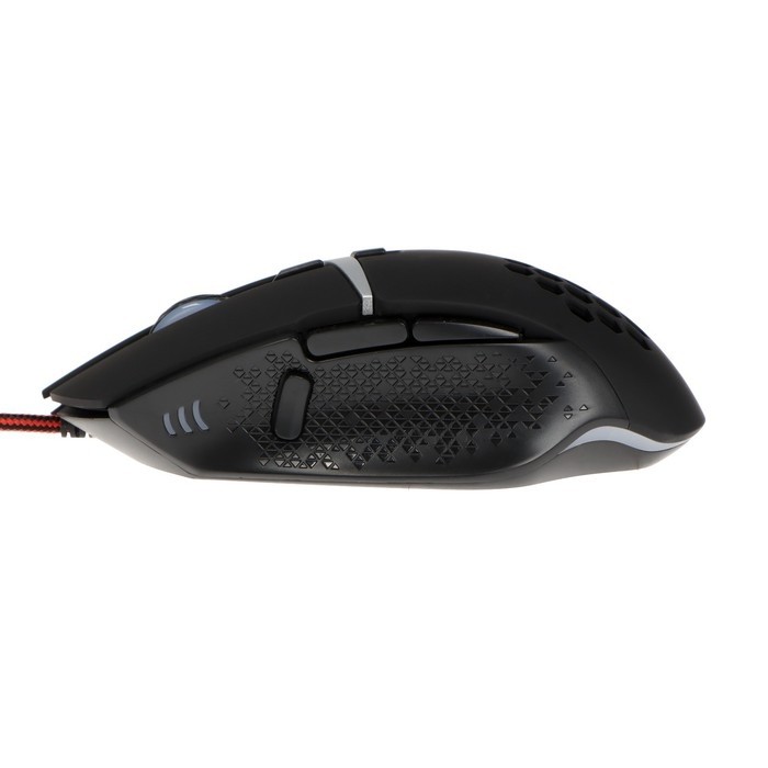 Мышь ExeGate Gaming Standard Laser GML-14, проводная, лазерная, 4000 dpi, USB, чёрная