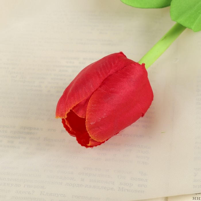 Цветы искусственные «Тюльпан», h=32 см, d=5 см, МИКС (Цена за 2 шт.)