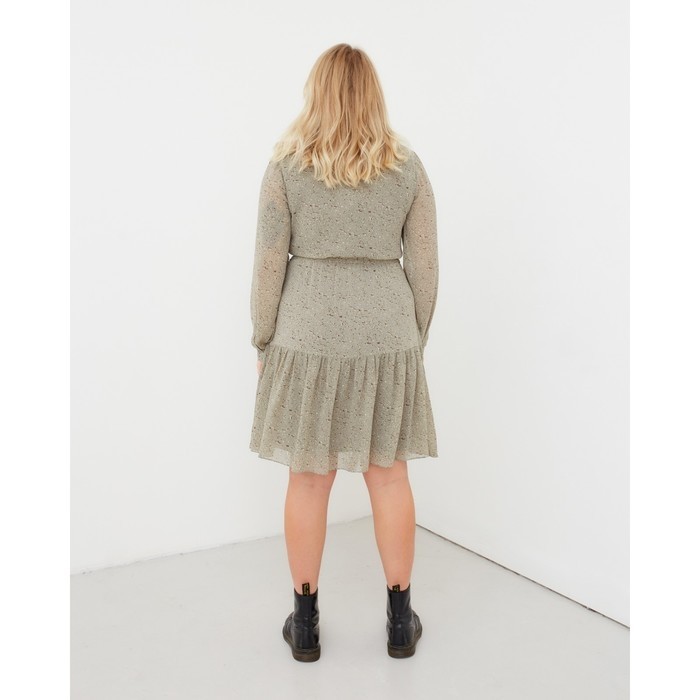 Платье женское MIST plus-size, р.50, зеленый