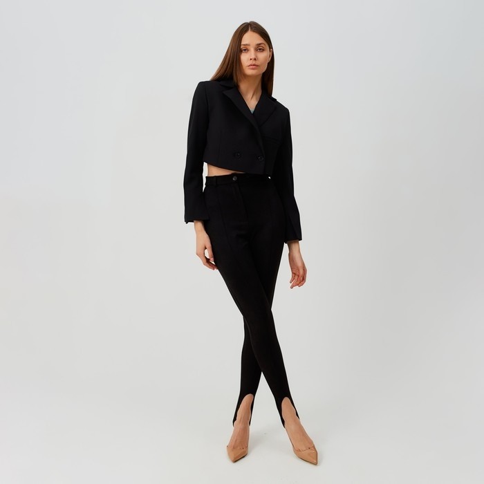 Брюки женские MINAKU: Casual Collection цвет чёрный