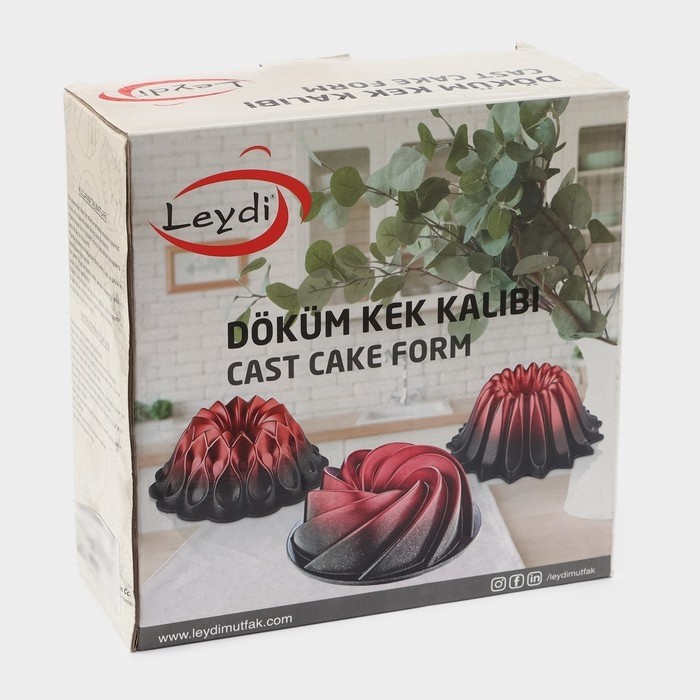 Форма для выпечки Volcano, 26×10.4 см, антипригарное покрытие