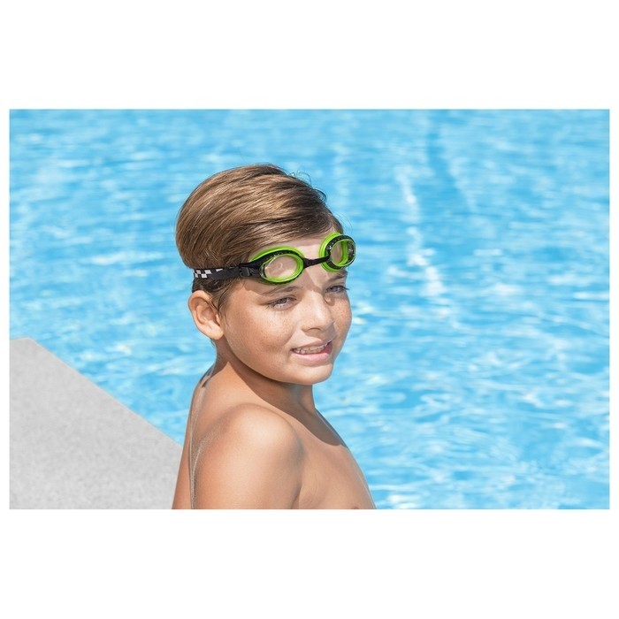 Очки для плавания Turbo Race Goggles, от 7 лет, цвет МИКС, 21123