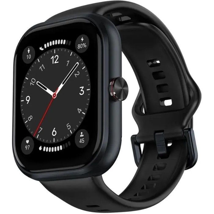 Смарт-часы Honor Choice Watch BOT-WB01, 1.96", Amoled, пульсометр, 290 мАч, черные