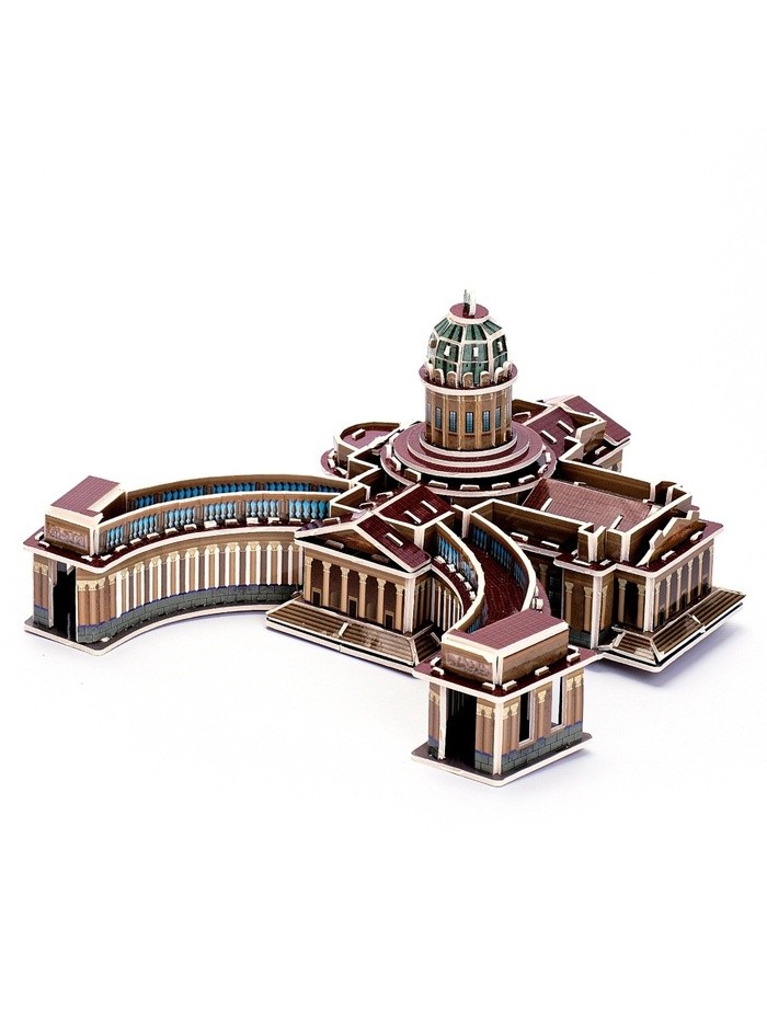 3D-конструктор из пенокартона «Казанский Собор»