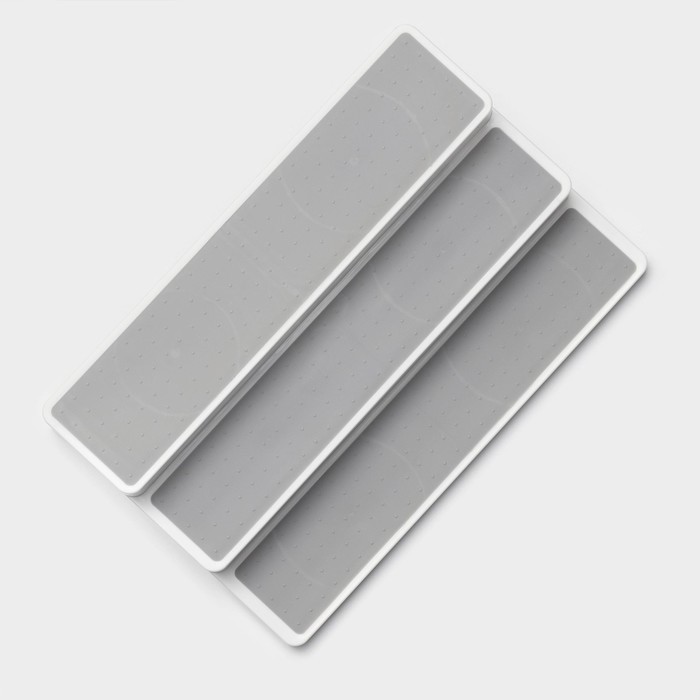 Подставка для специй 3 яруса Griten, 36.5×24×8.5 см, белая