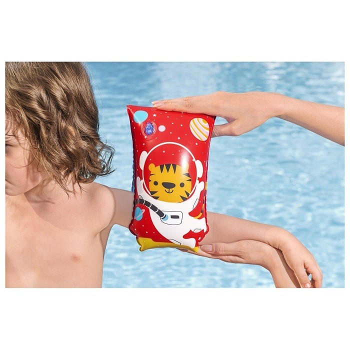 Нарукавники для плавания Bestway «Тигрёнок», 30×15 см, от 5-12 лет, 32102