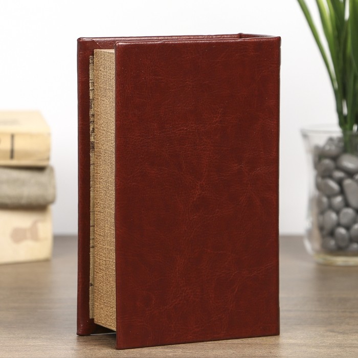 Шкатулка-книга «Три мушкетёра», дерево, искусственная кожа, 17×11×5 см