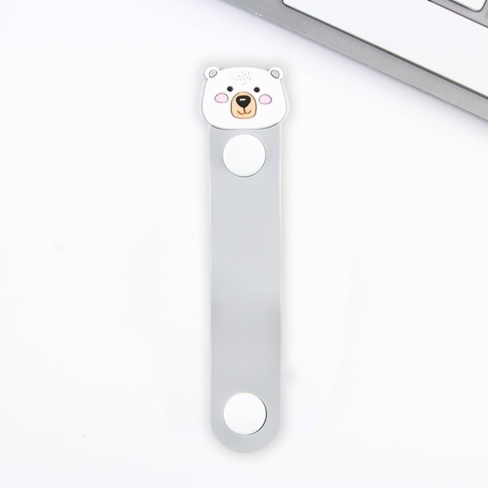 Набор держатель для провода+кабель micro USB «Winter», 1А, 1м