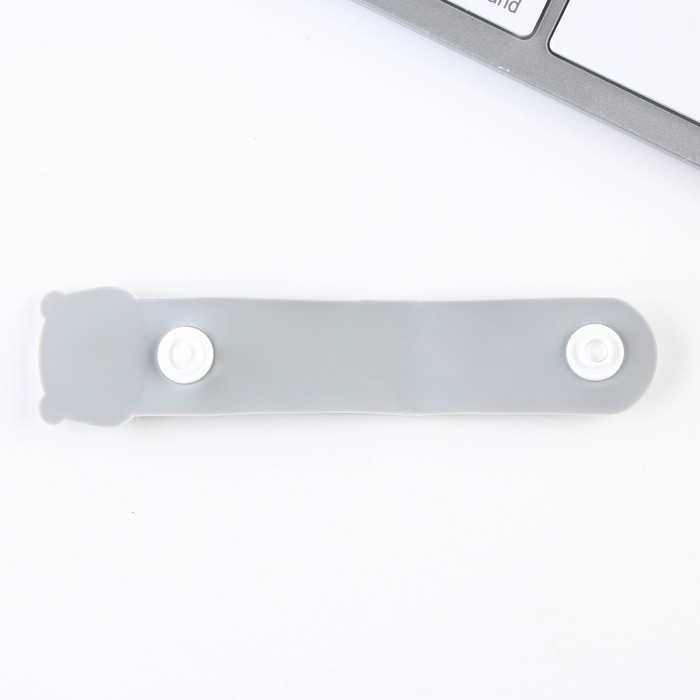 Набор держатель для провода+кабель micro USB «Winter», 1А, 1м