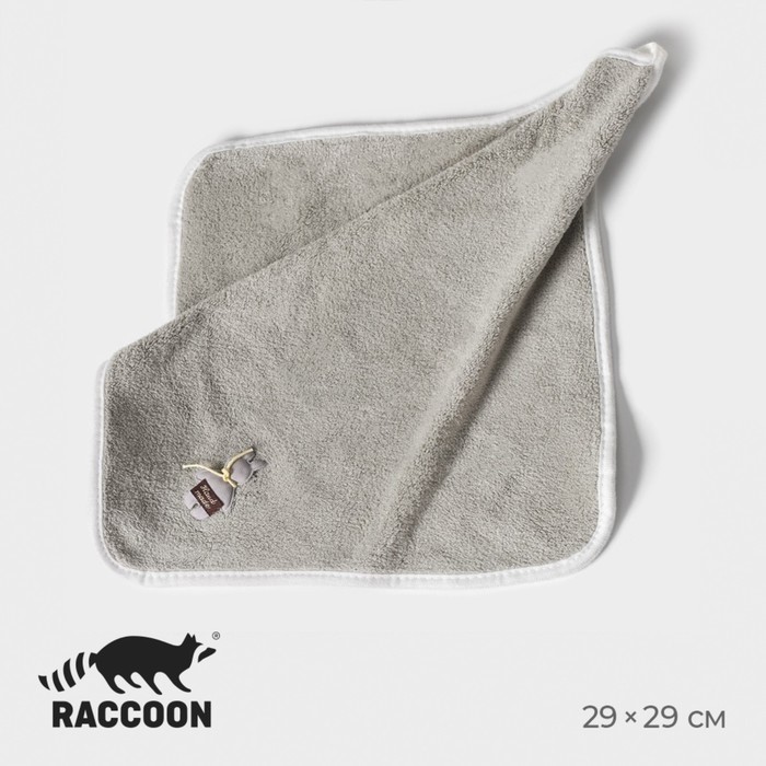 Салфетка для уборки Raccoon Animals, микрофибра, 29×29 см