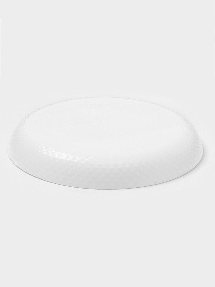 Тарелка Luminarc DIWALI PRECIOUS, d=25 см, стеклокерамика, белая (Цена за 6 шт.)