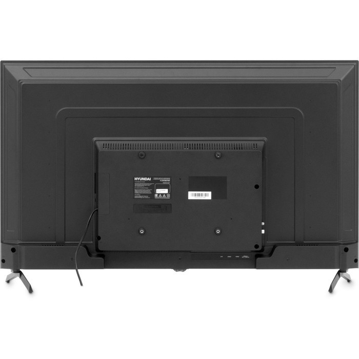 Телевизор Hyundai H-LED43BU7006, 43", 3840×2160, DVB-C/T2/S/S2, HDMI×3, USB×2, SmartTV, черный