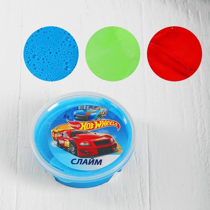 Слайм жвачка для рук «Hot Wheels» ароматизированный, 70 мл, МИКС