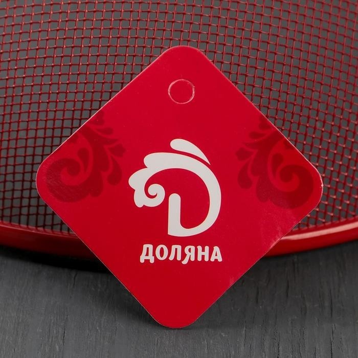 Крышка сетка Доляна «2 в 1», d=24 см, МИКС