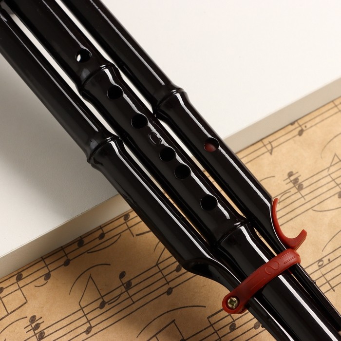 Флейта Music Life, хулуси, тональность C, черная, 42×8.7×5 см