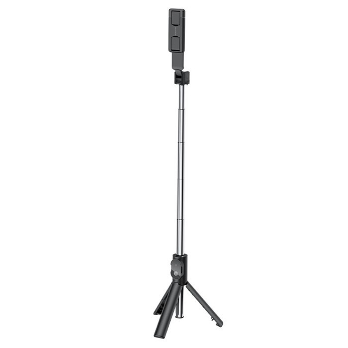 Монопод-трипод Borofone BY7, для диагонали 3.5-6.7", BT4.0, пульт ДУ, до 800 мм, чёрный