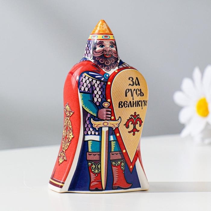 Колокольчик сувенирный «Фигурка: Богатырь», керамика