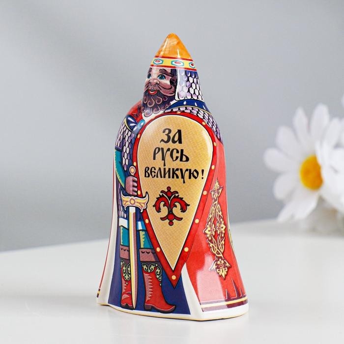 Колокольчик сувенирный «Фигурка: Богатырь», керамика