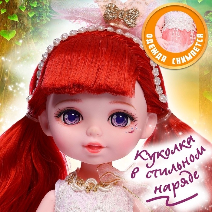 Кукла шарнирная «Алиса», МИКС