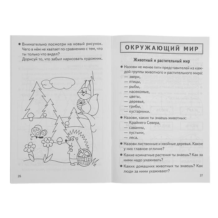 Рабочая тетрадь для детей 6-7 лет «Проверяем готовность ребёнка к школе», 2 часть, Бортникова Е. (Цена за 5 шт.)