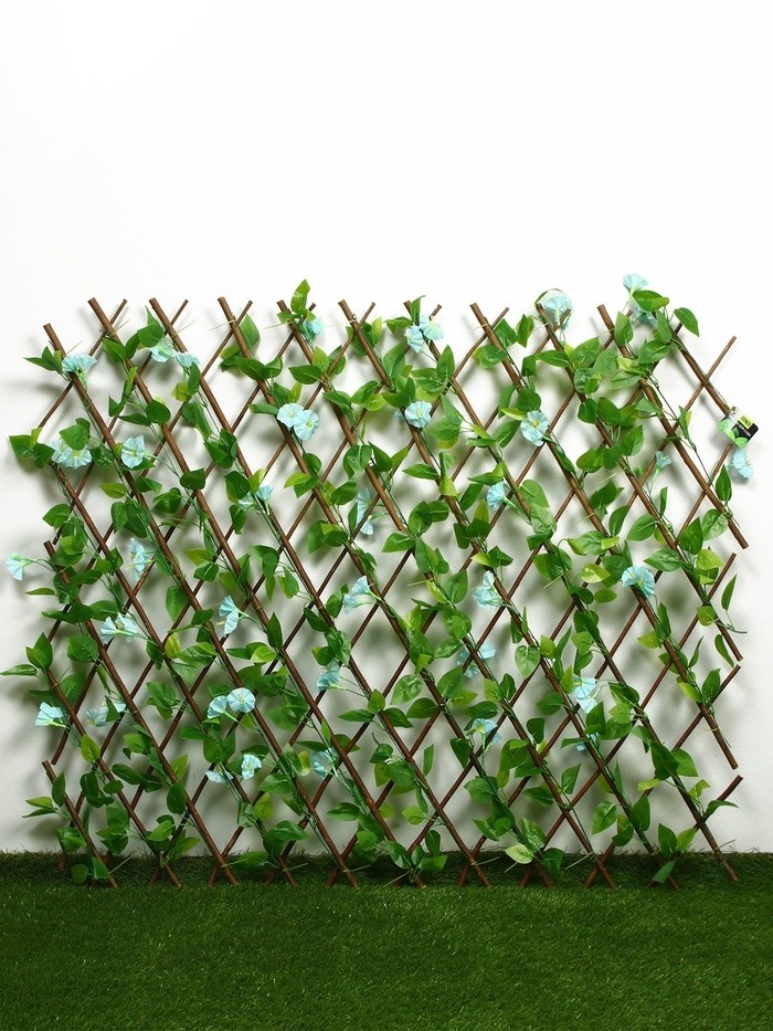 Ограждение декоративное, 175×70 см, «Цветы», МИКС, Greengo