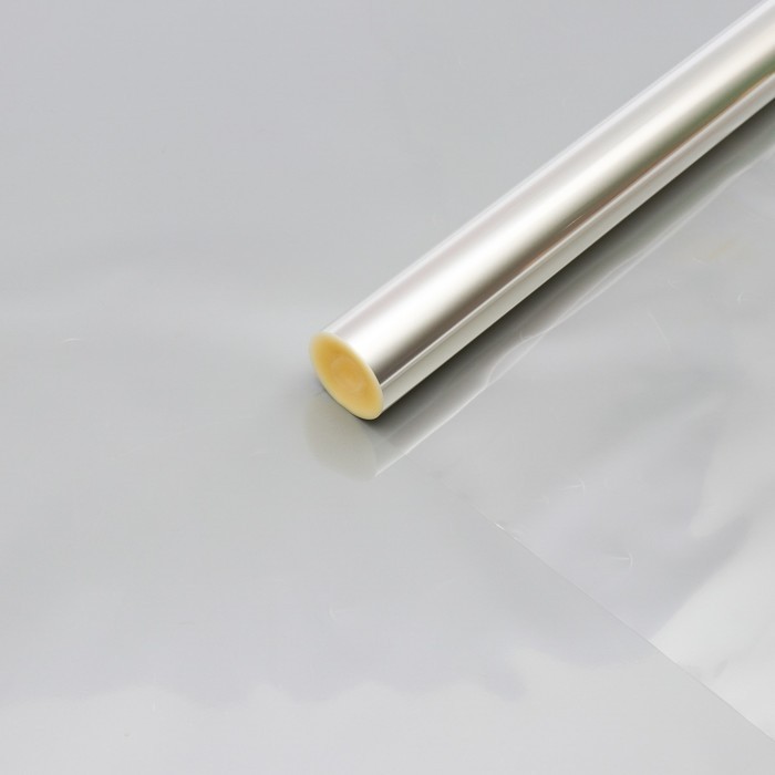 Плёнка для цветов прозрачная 0.8×34 м, 1000 г, 40 мкм
