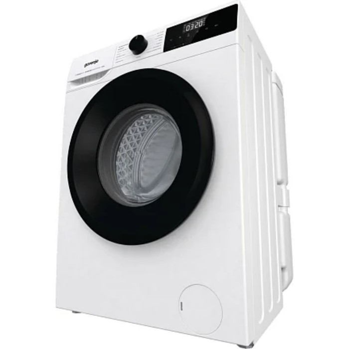 Стиральная машина Gorenje W1NHPI60SCSIRV, класс А, 1000 об/мин, 6 кг, с паром, бело-чёрная