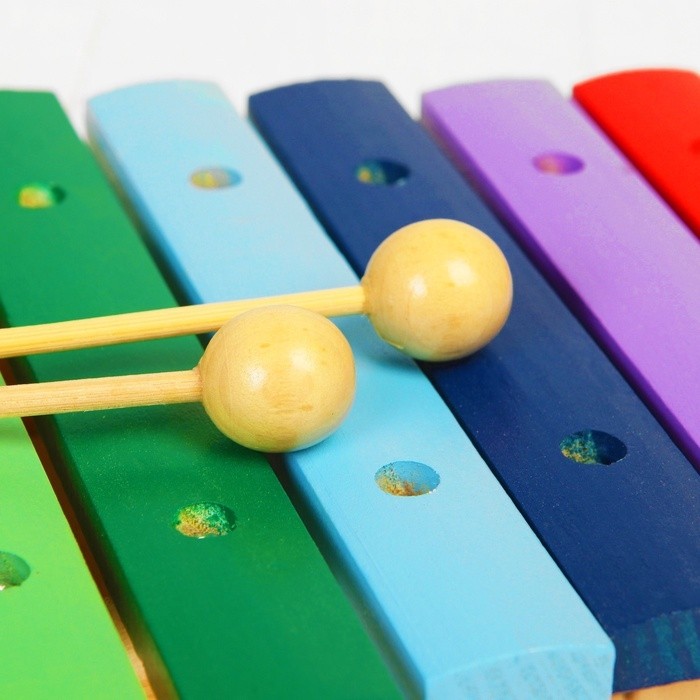 Музыкальная игрушка «Ксилофон», 12 тонов, 2 палочки